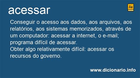 Acessar .